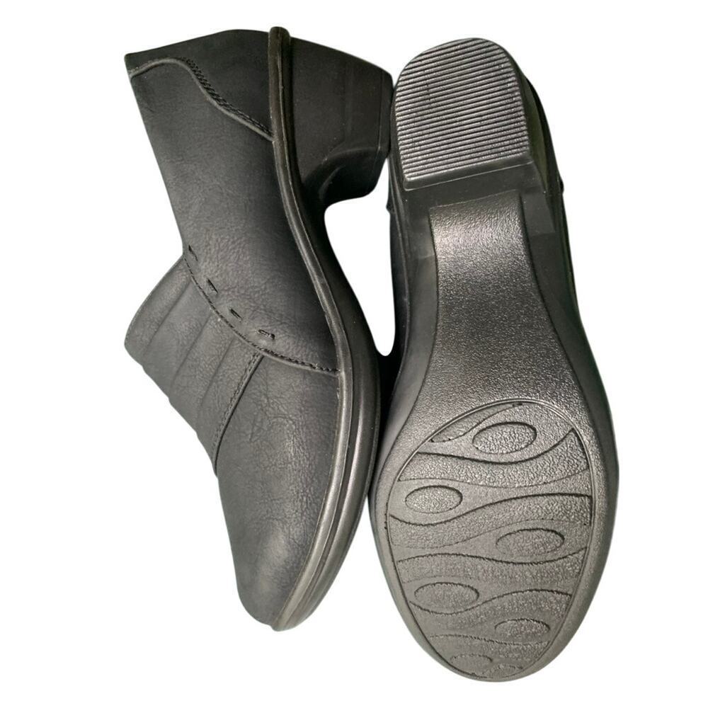 NEW Easy Street Black Comfort Flex Sole Clogs Size 7.5 W - Picture 5 of 5
